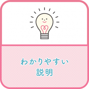 わかりやすい説明